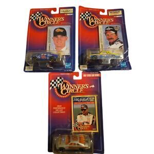 Winners Circle Set of 3 Diecast Cars Dale Earnhardt Dale JR